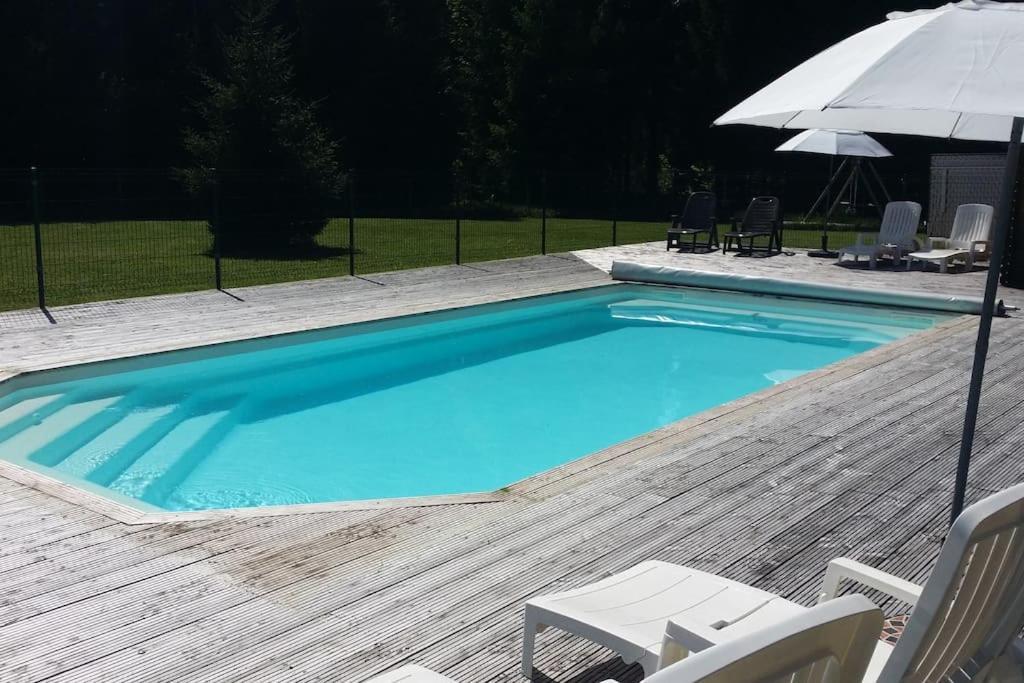 Villa Gite Jura Mina Chalet Au Milieu De La Nature à Ney Extérieur photo