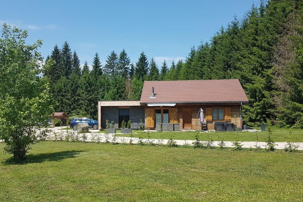 Villa Gite Jura Mina Chalet Au Milieu De La Nature à Ney Extérieur photo